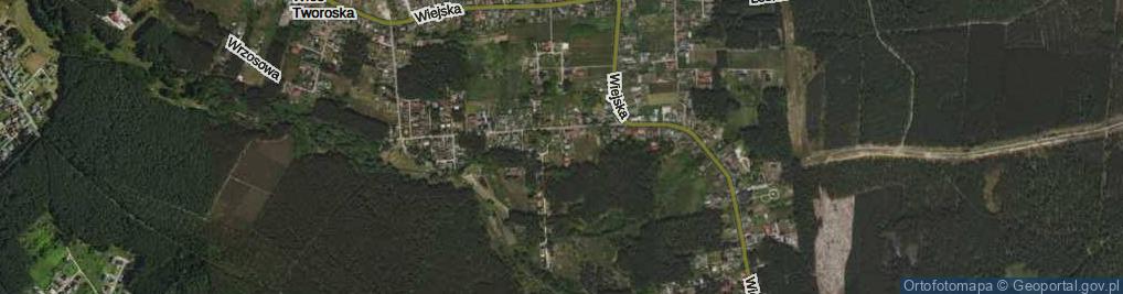 Zdjęcie satelitarne Jagodowa ul.